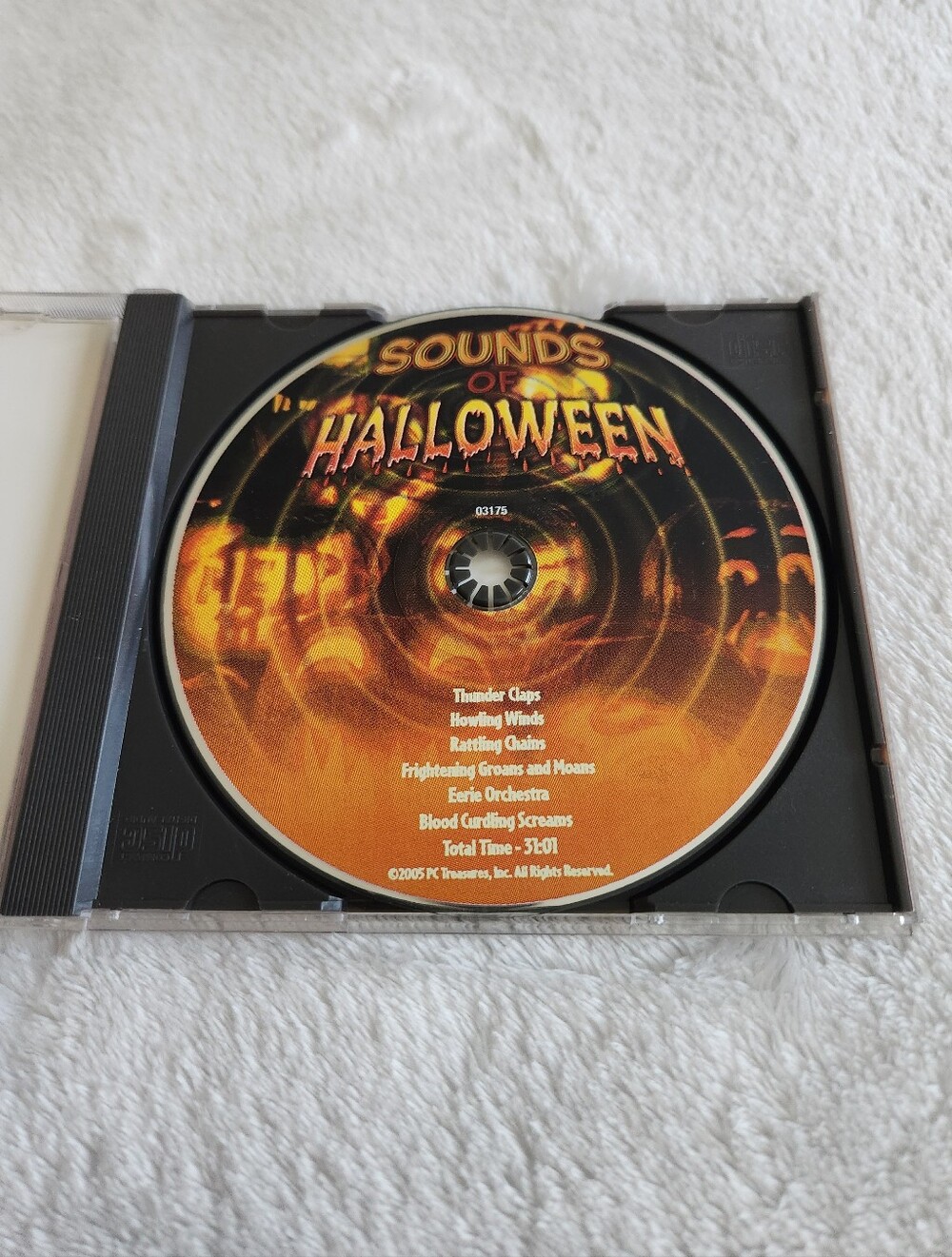 Sounds of Halloween CD 2006 Spooky Horror Sound Effects Haunted House Party - Picture 3 of 6